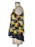 Princess Vera Wang 100% Polyester Yellow Sleeveless Blouse Size M - photo 5