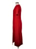 Zara Solid Red Casual Dress Size M - photo 5