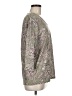 Erika Paisley Gray 3/4 Sleeve Blouse Size M - photo 4