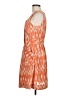 J.Crew Print Orange Casual Dress Size 6 - photo 5