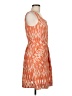 J.Crew Print Orange Casual Dress Size 6 - photo 4