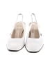 Naturalizer White Heels Size 9 - photo 2