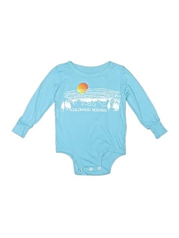 Rowdy Sprout Long Sleeve Onesie (view 1)