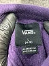 Vans Solid Purple Pullover Hoodie Size 14 - 16 - photo 3