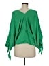 Zara Green 3/4 Sleeve Blouse Size M - photo 2