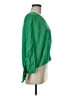 Zara Green 3/4 Sleeve Blouse Size M - photo 4