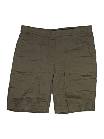 Theory Khaki Shorts (view 1)