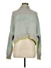 Free People Color Block Green Turtleneck Sweater Size M - photo 1