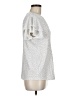 Adrianna Papell Silver Short Sleeve Top Size M - photo 4
