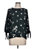 Papermoon Black 3/4 Sleeve Blouse Size L - photo 1