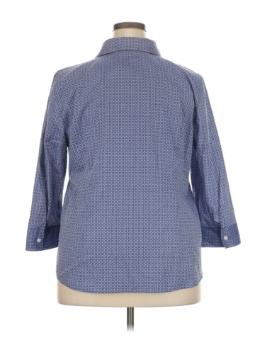Van Heusen 3/4 Sleeve Button-Down Shirt (view 2)