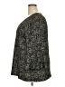 Avenue Black 3/4 Sleeve Blouse Size 18 Plus - photo 5