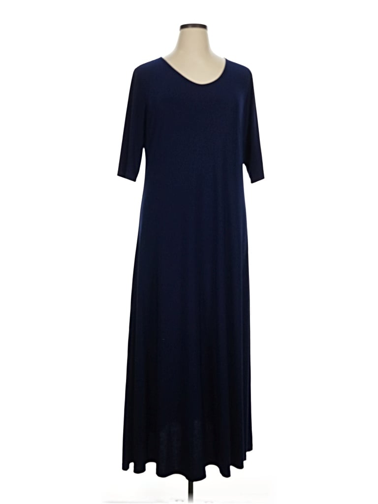 Pre-owned Attitudes By Renee Casual Dress In Blue