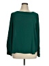 Ann Taylor LOFT 100% Polyester Green Long Sleeve Blouse Size XL - photo 1