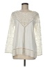 Sandro 100% Cotton Ivory Long Sleeve Blouse Size M (estimated) - photo 1