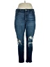 Old Navy Hearts Blue Jeans Size 16 - photo 1