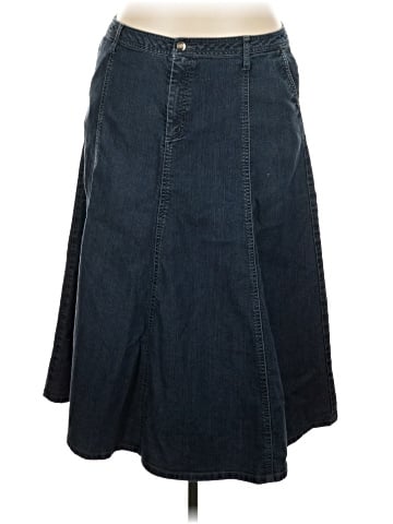 Avenue Denim Skirt (view 1)