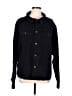 Elia Cher Black Denim Jacket Size 8 - 10 - photo 1