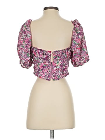 For Love & Lemons Short Sleeve Blouse (view 2)