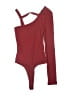 Missguided Burgundy Bodysuit Size 2 - photo 2