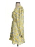 GB 100% Rayon Paisley Yellow Cocktail Dress Size S - photo 5