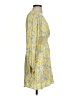 GB 100% Rayon Paisley Yellow Cocktail Dress Size S - photo 4