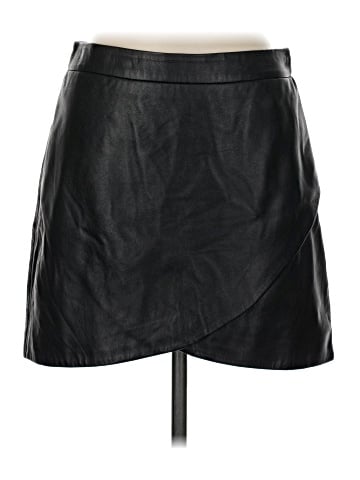 Banana Republic Faux Leather Skirt (view 1)