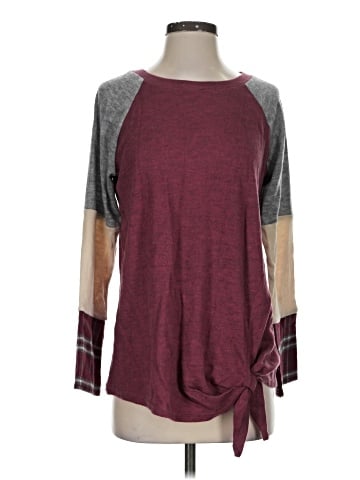 She + Sky 3/4 Sleeve T-Shirt (view 1)