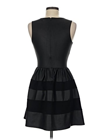 Red Saks Fifth Avenue Cocktail Dress (view 2)