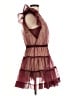 Jonathan Simkhai Burgundy Cocktail Dress Size 6 - photo 4