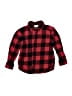 ING 100% Cotton Plaid Red Long Sleeve Button-Down Shirt Size 2T - photo 1