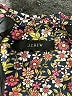 J.Crew 100% Cotton Floral Brown Short Sleeve Blouse Size M (estimated) - photo 7
