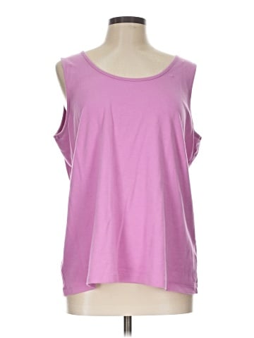 Lands' End Sleeveless T-Shirt (view 1)