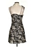 Zara Graphic Black Cocktail Dress Size S - photo 2