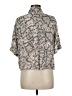 VICI Paisley Silver Short Sleeve Blouse Size M - photo 2