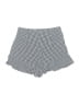 Zara Basic 100% Baumwolle Checkered-gingham Silver Shorts Size S - photo 2
