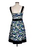 D.B.Y. Ltd Print Blue Cocktail Dress Size 12 - photo 2