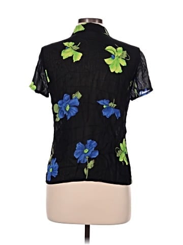 Essentials Short Sleeve Blouse (view 2)