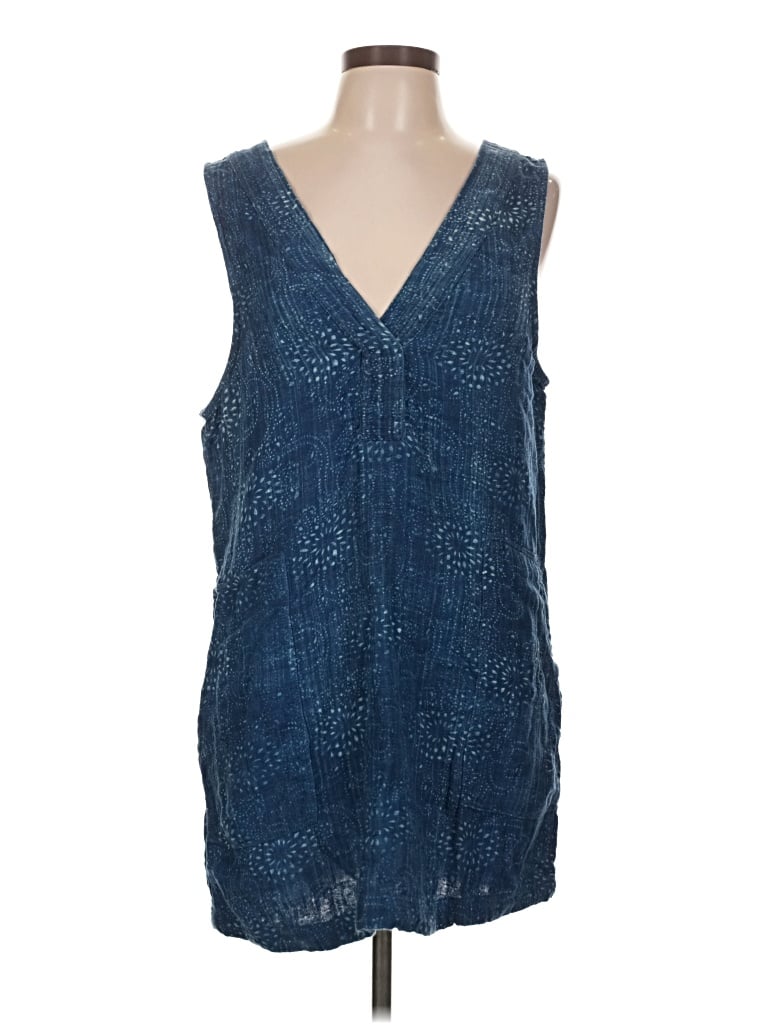 Pre-owned Faherty Casual Dress In Blue