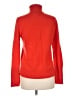 Aqua 100% Cashmere Solid Red Cashmere Pullover Sweater Size M - photo 2