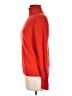 Aqua 100% Cashmere Solid Red Cashmere Pullover Sweater Size M - photo 5