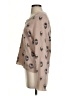 Skull Cashmere Hearts Tan Pullover Sweater Size S - photo 5