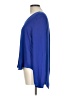 Lush 100% Polyester Blue Long Sleeve T-Shirt Size L - photo 5