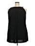 Fashion Bug Black Sleeveless Blouse Size 2X - photo 2