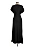 Babaton 100% Polyester Solid Black Casual Dress Size M - photo 2