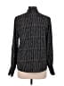 Adrianna Papell Stripes Black Long Sleeve Blouse Size M - photo 2