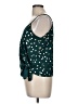 Papermoon 100% Polyester Green Sleeveless Blouse Size M - photo 5