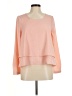 Bar III 100% Polyester Pink Long Sleeve Blouse Size M - photo 1