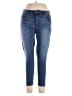 Democracy Solid Blue Jeans Size 14 - photo 1
