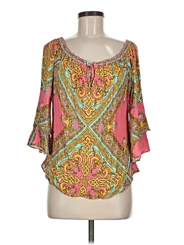 Hale Bob 3/4 Sleeve Blouse (view 1)
